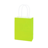 BOLSA DE PAPEL VERDE LIMA 6 UNIDADES